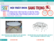 Tablet Screenshot of banghesangtrong.com